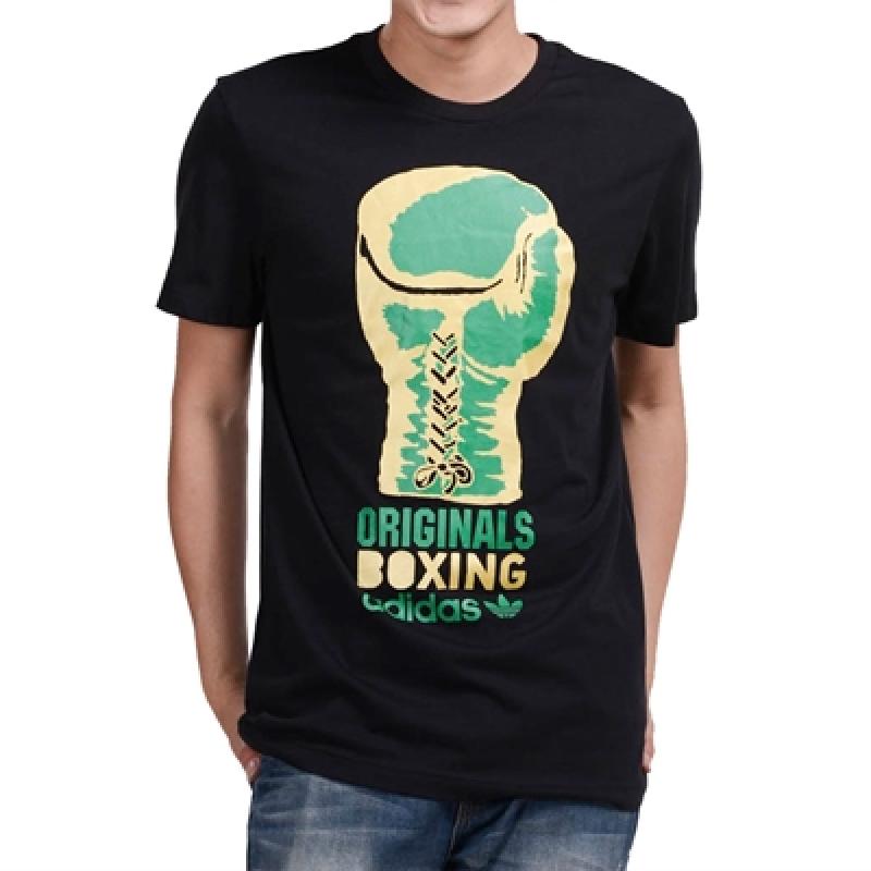 Adidas Originals Street Boxing Originals T Shirt Zwart