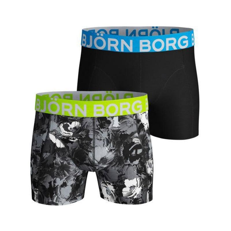 Björn Borg Flowershade boxershort 2 pack heren zwart design