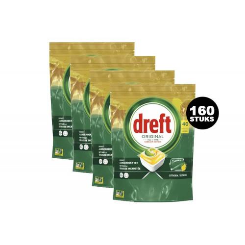 Dreft Original All-in-1 vaatwastabletten - Hawaii - 160 stuks
