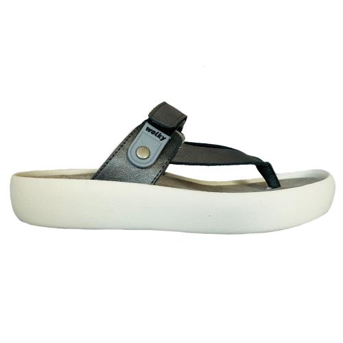 Grijze Wolky Teenslippers Peace Siena Pearl